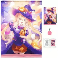 Ienaga Mugi - Acrylic Key Chain - Character Card - Key Chain - Acrylic Art Plate - Tapestry - Birthday Merch Complete Set - Nijisanji