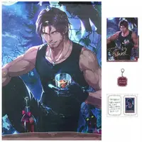 Belmond Banderas - Acrylic Key Chain - Character Card - Key Chain - Acrylic Art Plate - Tapestry - Birthday Merch Complete Set - Nijisanji