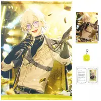Kaelix Debonair - Acrylic Key Chain - Character Card - Key Chain - Acrylic Art Plate - Tapestry - Birthday Merch Complete Set - Nijisanji