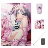 Kaga Nazuna - Complete Set - Necklace - Tumbler, Glass - Poster - Postcard - Stickers - VSPO!