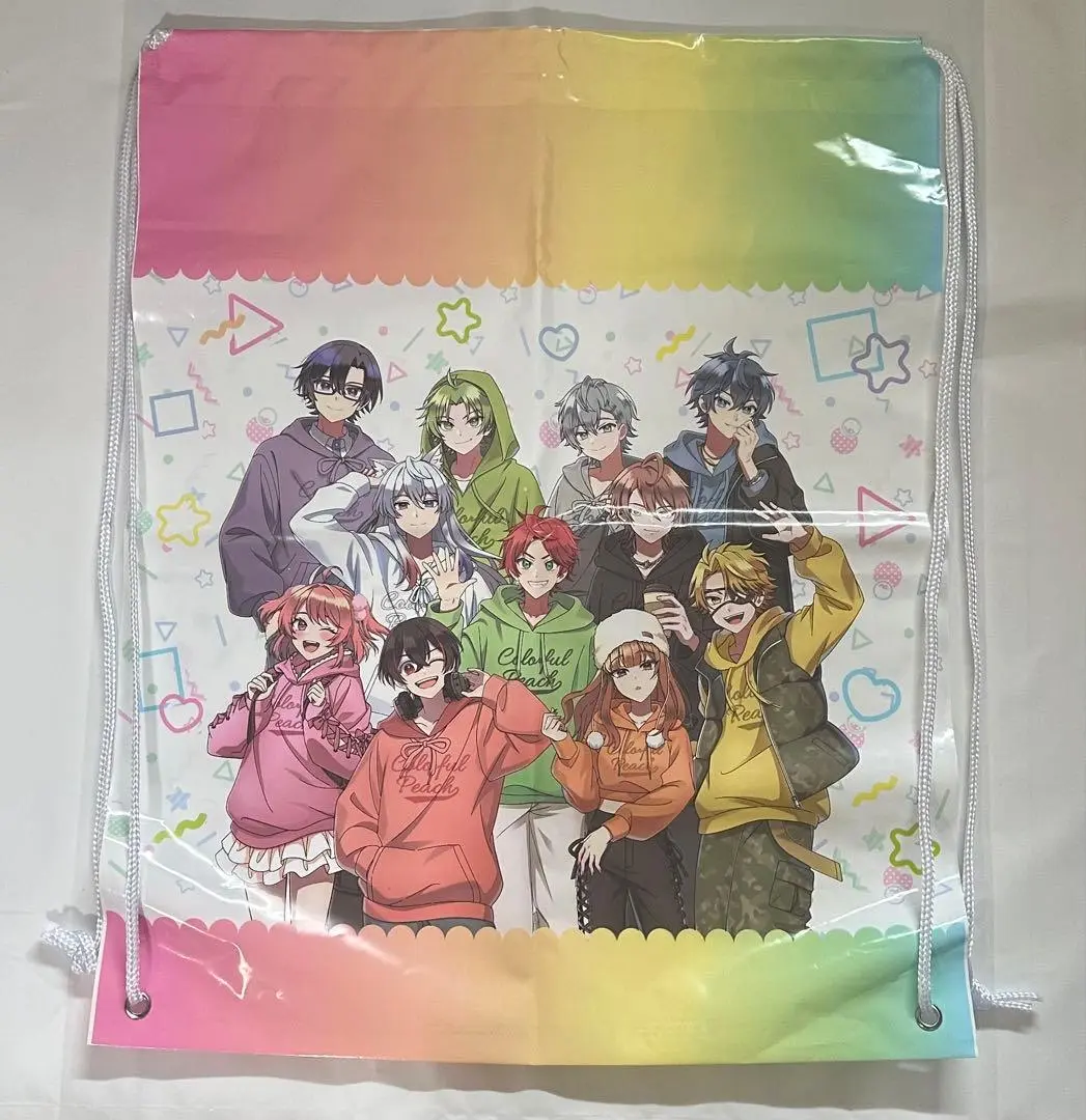 Colorful Peach - Shopping Bag (からぴちピクニック ビニール