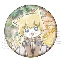 Badge (アルミン・アルレルト 調査兵にゃん 缶バッジ 「進撃の巨人」)