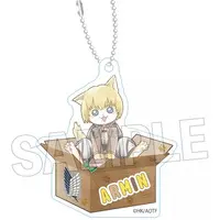 Key Chain (アルミン・アルレルト 調査兵にゃん おなまえキーホルダー 「進撃の巨人」)