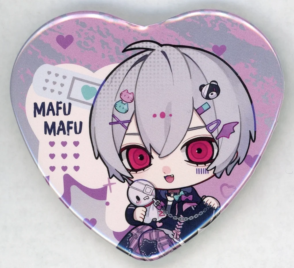 そらまふうらさか　缶バッジ　まふまふ　シークレット Mafumafu - Badge - SoraMafuUraSaka (まふまふ(デフォルメ) 缶バッジ
