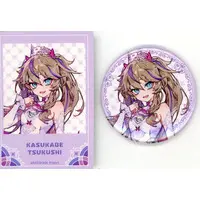 Kasukabe Tsukushi - Character Card - Badge - VTuber