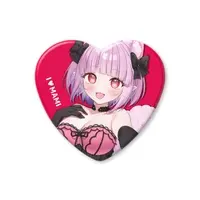 Katagiri Mami - Heart Badge - Badge - VTuber