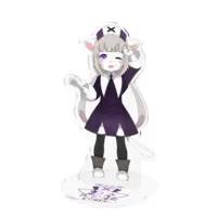 Mesuneko - Acrylic stand - VTuber Size-100x100mm