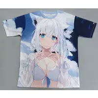 Shirakami Fubuki - Clothes - T-shirts - hololive Size-XL