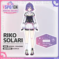 Solari Riko - Acrylic stand - VSPO! EN