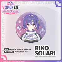 Solari Riko - Badge - VSPO! EN