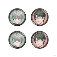 Hitotsubashi Ayato & Itsuki Sakyo - ELIBURI 1st Anniversary - Badge - Nijisanji (Random Item)