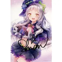 Murasaki Shion - Hand-signed - Postcard - hololive