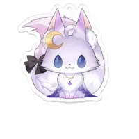 Elfina Grace - Acrylic Key Chain - Key Chain - VTuber Size-70 x 70 (mm)