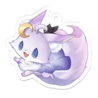 Elfina Grace - Acrylic Key Chain - Key Chain - VTuber Size-50 x 50 (mm)