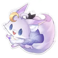 Elfina Grace - Acrylic Key Chain - Key Chain - VTuber Size-100 x 100 (mm)