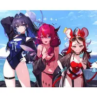 hololive - Canvas Board - Hakos Baelz & IRyS & Ouro Kronii