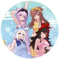 hololive - Tableware - Shirakami Fubuki & Ookami Mio & Inugami Korone & Nekomata Okayu