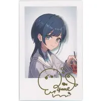 Shirasa Ayane - Nijisanji Welcome Goods - Character Card - Nijisanji