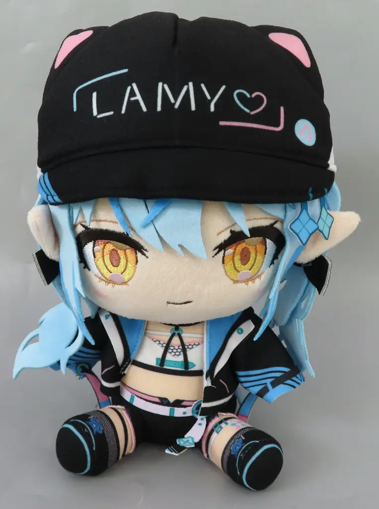 【コレクション品】 YUKI Sleep ラバーフィギュア シリアルNo. Yukihana Lamy - Plush - hololive (おすわりラミィ サイバー衣装ver