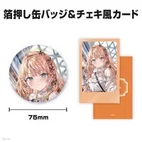 Igarashi Rika - Character Card - Badge - Nijisanji