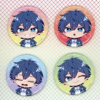 Naokiri - Badge - Colorful Peach