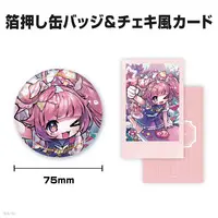 Ushimi Ichigo - Character Card - Badge - Nijisanji