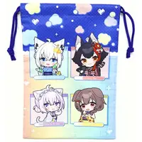 hololive (集合 巾着 「バーチャルYouTuber ホロライブ×極楽湯・RAKU SPAコラボ第八弾 フロライフ」)