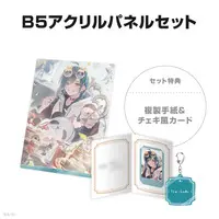 Ryushen - Character Card - Acrylic Key Chain - Key Chain - Acrylic Art Plate - Nijisanji