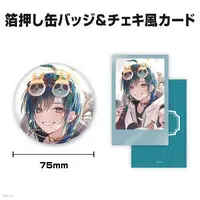Ryushen - Character Card - Badge - Nijisanji