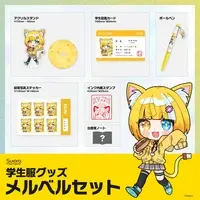 MELBELL - Stamp - Stickers - Acrylic stand - Character Card - Stationery - Ballpoint Pen - VTuber