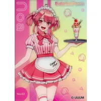 Noa - Character Card - Trading Card - Colorful Peach