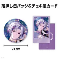 Fuwa Minato - Character Card - Badge - Nijisanji