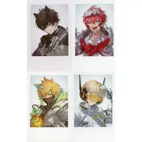 Nijisanji - Nijisanji Welcome Goods - Character Card - Hibachi Mana & Usami Rito & Akagi Wen & Saiki Ittetsu