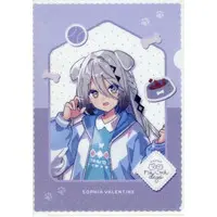Sophia Valentine - Nijisanji Wannyan Days - Stationery - Plastic Folder - Nijisanji