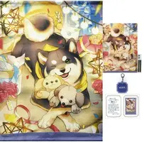 Kuroi Shiba - Acrylic Key Chain - Character Card - Key Chain - Acrylic Art Plate - Tapestry - Birthday Merch Complete Set - Nijisanji