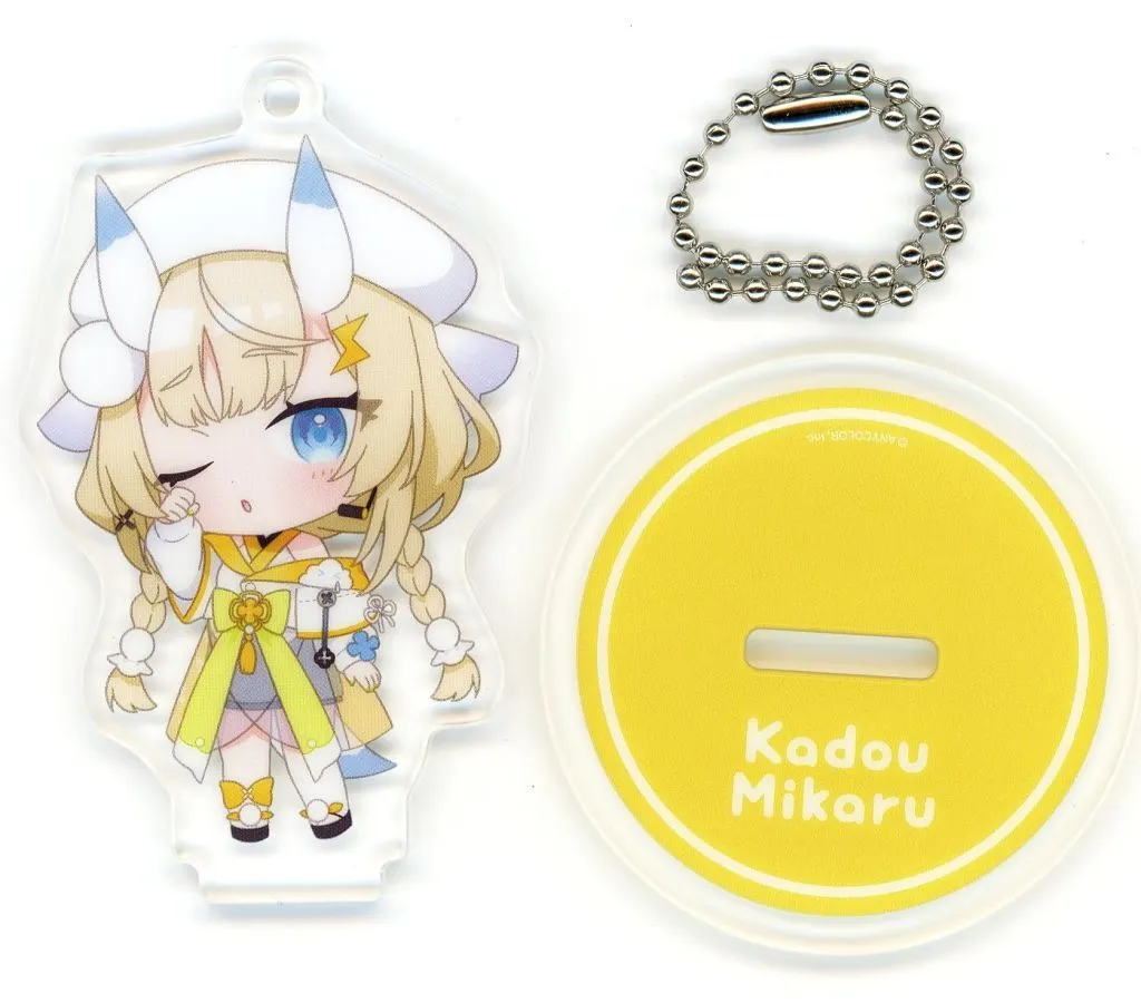Kadou Mikaru - NIJISANJI Petit - Acrylic stand - Key Chain - Yoiyume