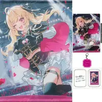 Takamiya Rion - Acrylic Key Chain - Character Card - Key Chain - Acrylic Art Plate - Tapestry - Birthday Merch Complete Set - Nijisanji