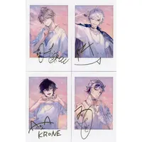 Nijisanji - Character Card - Fuwa Minato & Axia Krone & Kuzuha & Kaida Haru