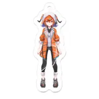 Muramura - Acrylic Key Chain - Key Chain - VTuber Size-50 x 50 (mm)