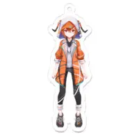Muramura - Acrylic Key Chain - Key Chain - VTuber Size-70 x 70 (mm)