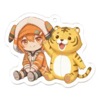 Muramura - Acrylic Key Chain - Key Chain - VTuber Size-50 x 50 (mm)