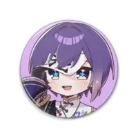 紫咲蕣 - Badge - VTuber Size-76mm