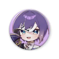 紫咲蕣 - Badge - VTuber Size-57mm