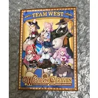 hololive (ホロライブ　ウエスタンキャラバン　オンリーショップ　特典　集合　ブロマイド　6人)