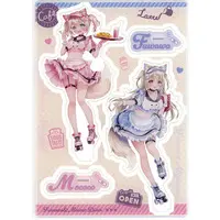 Advent - Acrylic stand - Mococo Abyssgard & Fuwawa Abyssgard & Mikeou