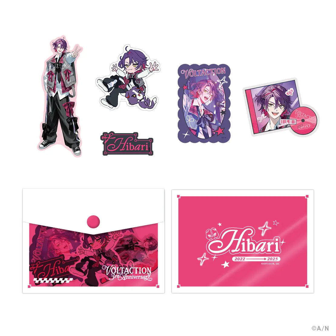 Watarai Hibari - Stickers - Case - VOLTACTION 3rd Anniversary - VOLTACTION