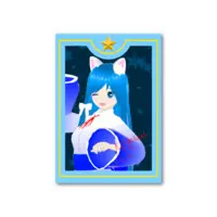 Nekobosi Eri - VTuber (Twitchフォロワー100人突破記念フォト風カード フォト風カード(初期))