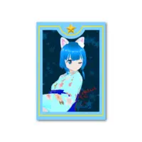 Nekobosi Eri - VTuber (Twitchフォロワー100人突破記念フォト風カード フォト風カード(和服))