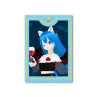 Nekobosi Eri - VTuber (Twitchフォロワー100人突破記念フォト風カード フォト風カード(ハロウィン))