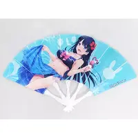 Tsukino Mito - Japanese fan (Sensu) - Nijisanji